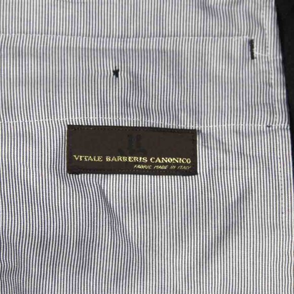 Brooks Brothers Vitale Barberis Canonico Wool Flannel Pants Gray Size 36 X 28 - Picture 2 of 3